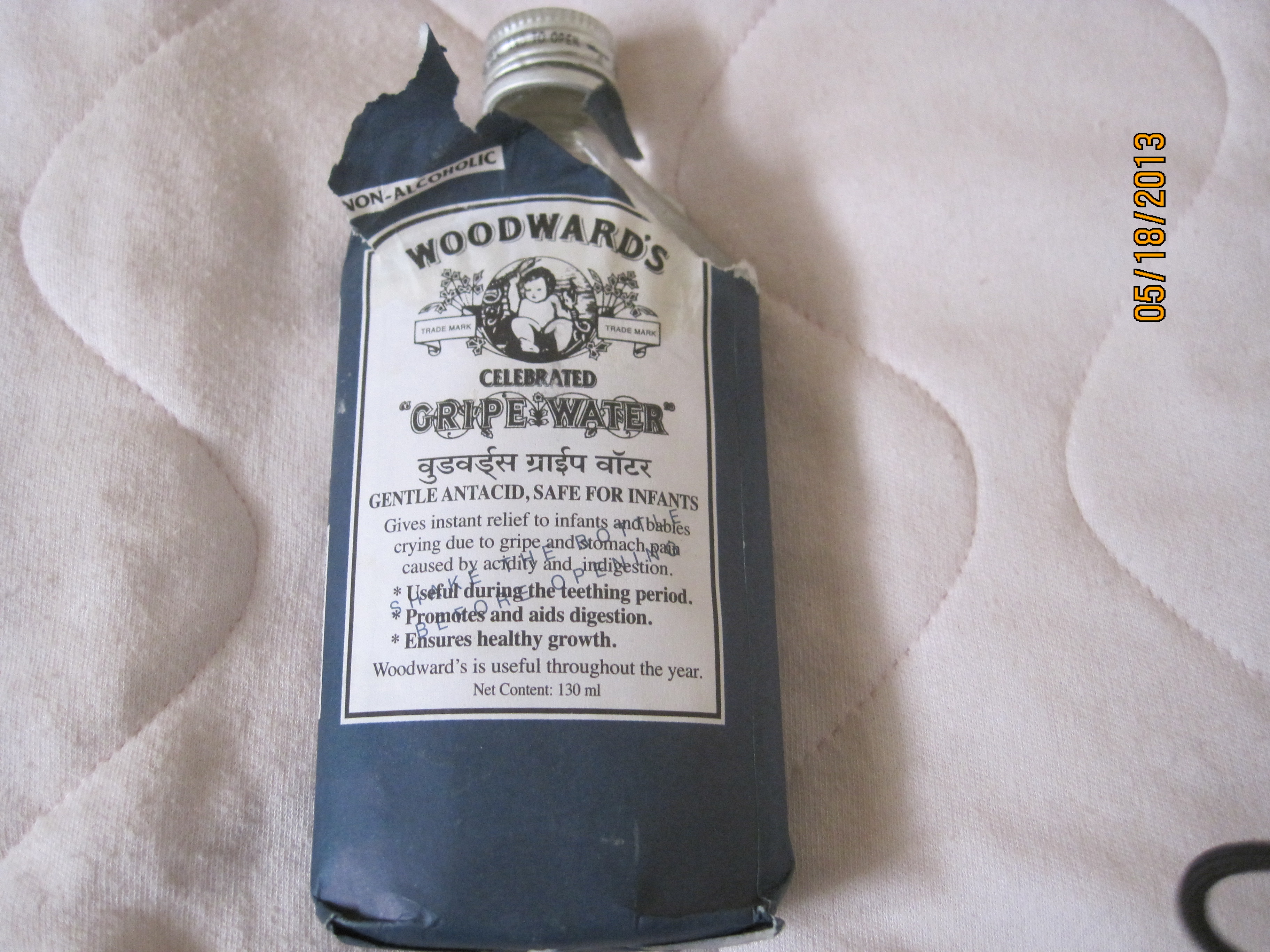 woodwards gripe water contains